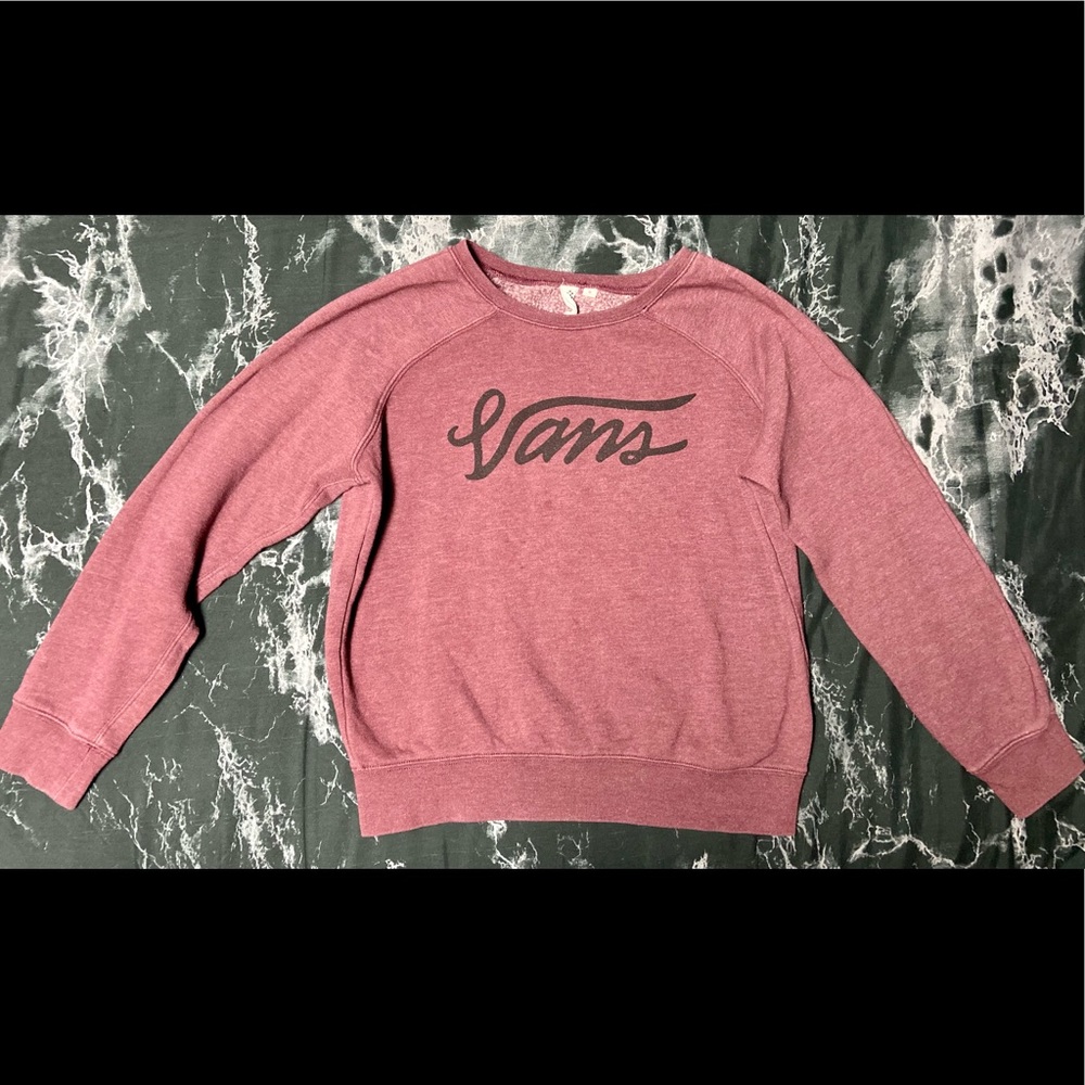 Vans Faded Burgundy Women’s Pullover Sweatshirt